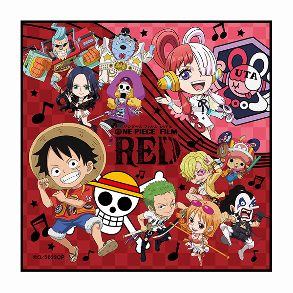 数量限定受注生産 ハンドタオル One Piece Film Red アニメーション作品 東映 Online Store 東映オンラインストア