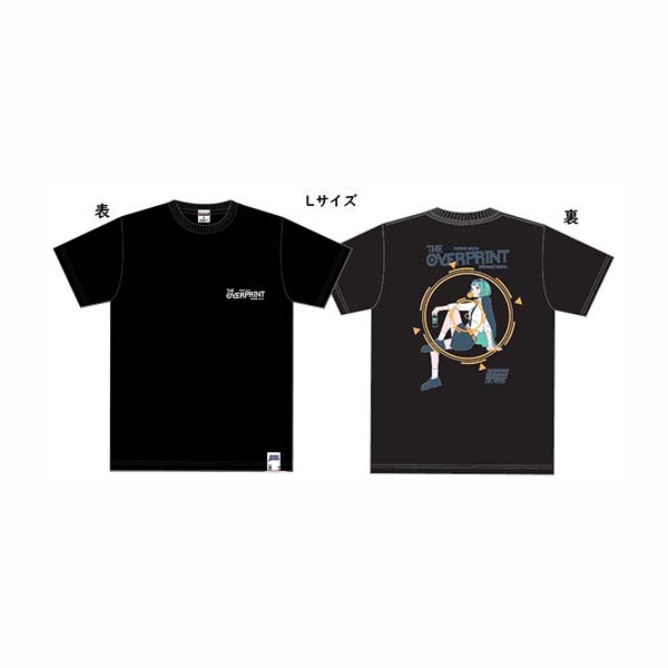 OVERPRINTコラボ】mamoruデザインTシャツ ブラック Lサイズ(逃走中 THE MOVIE)(L): 映画作品｜東映 ONLINE  STORE（東映オンラインストア）