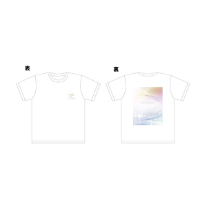 FLTオリジナル】エモーショナルホワイト・FLTビジュアルTシャツ XL